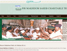 Tablet Screenshot of makhdumalimahimi.org